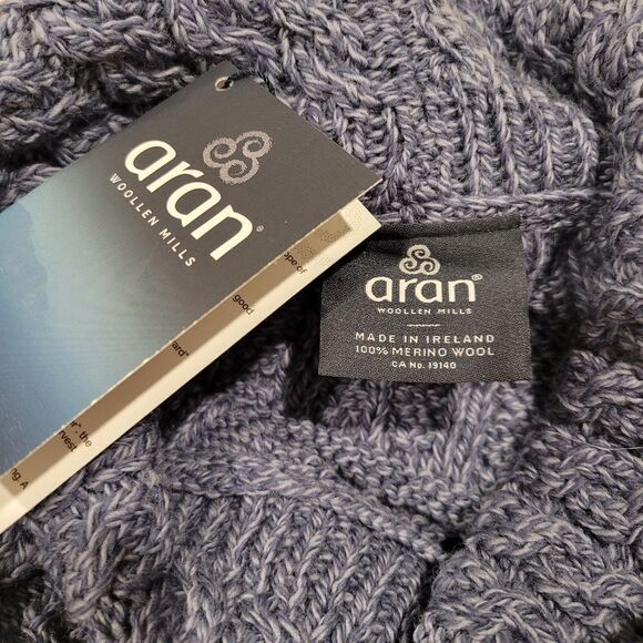 Aran Woollen Mills Oversize Merino Sweater, Med NWT - Picture 4 of 10